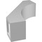 Ekena Millwork 3-in. W x 8-in. D x 12-in. H Westlake Architectural Grade PVC Knee Brace BRCP03X08X12WTL - alternate 6